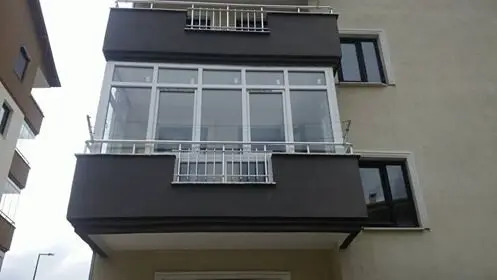 Alüminyum balkon doğraması