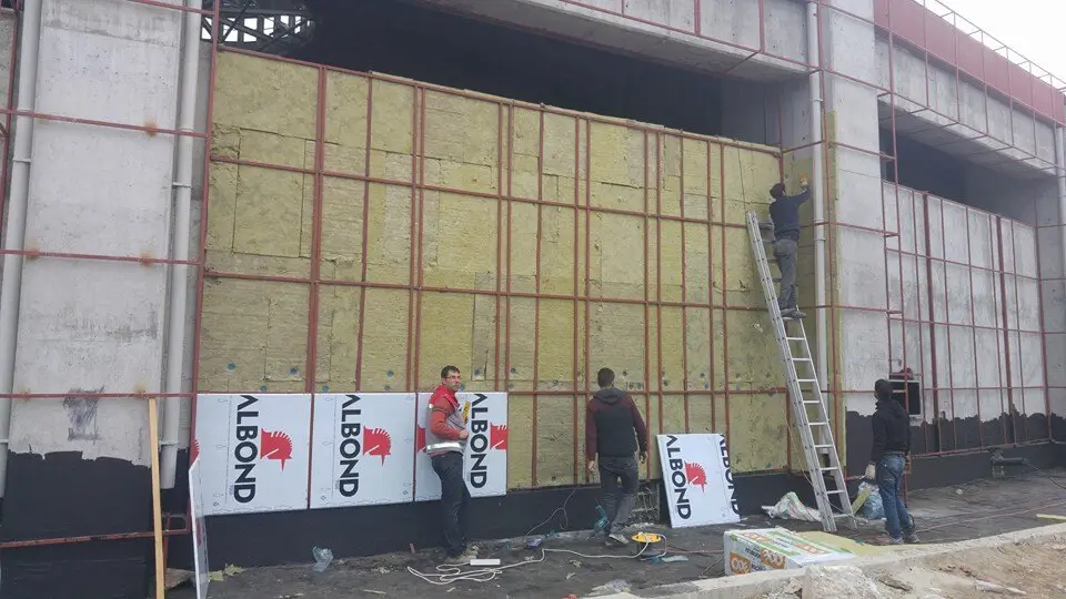 Alüminyum cephe yapı detayı