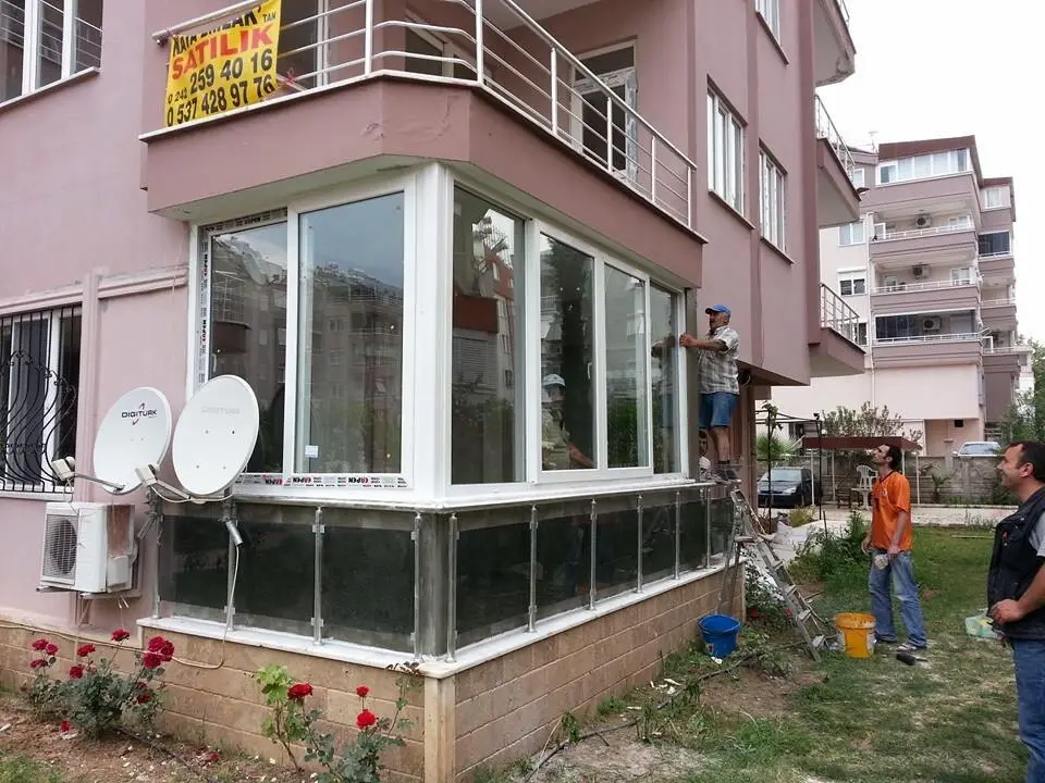 Konutta kış bahçesi uygulaması