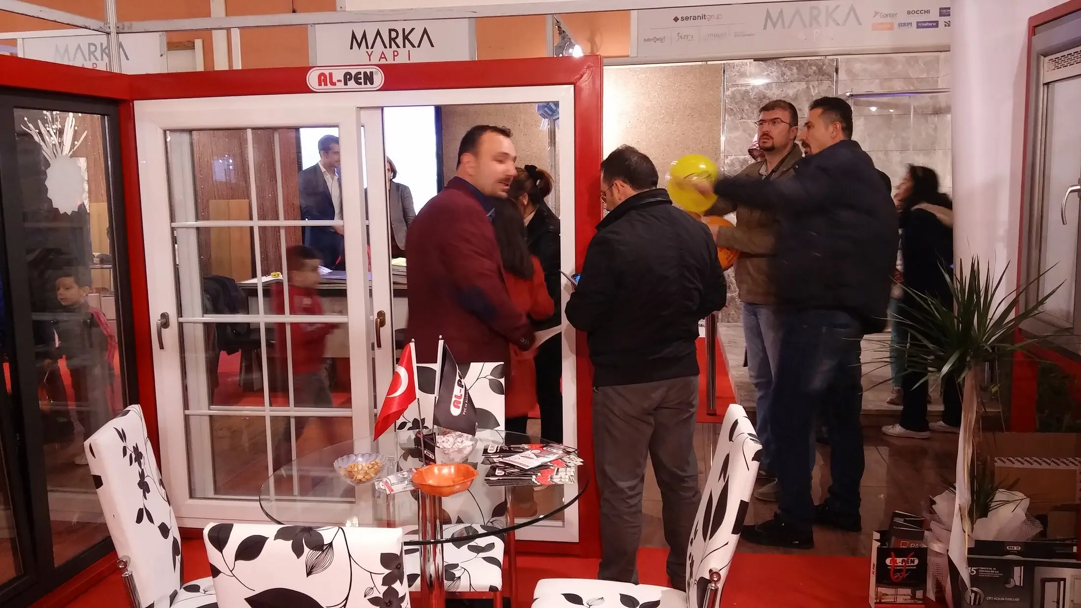 Santek 2015 fuarında AL-PEN standı